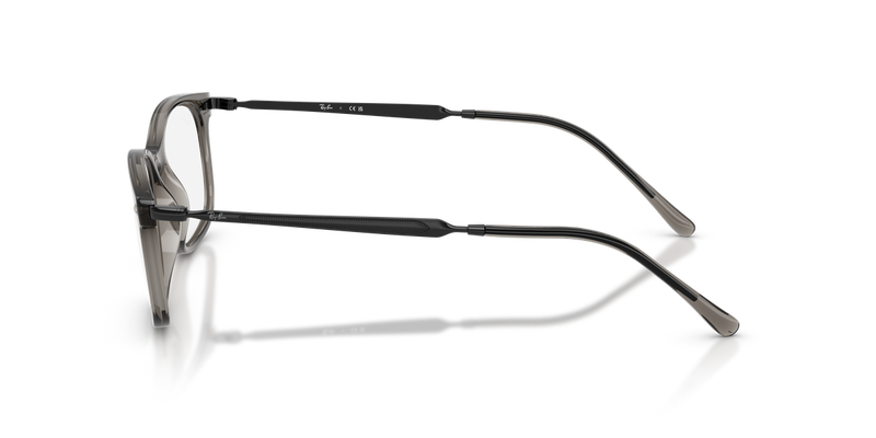 Ray-Ban RX7274 in Transparent Grey - Alternate View