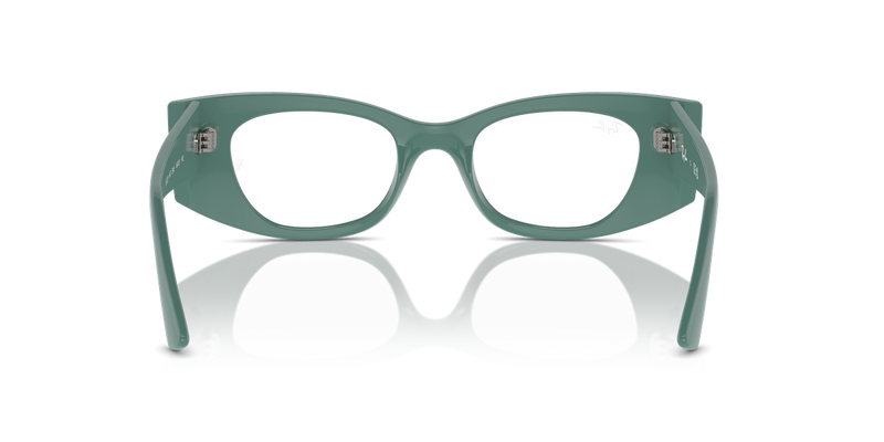Ray-Ban KAT in Algae Green - Temple Detail