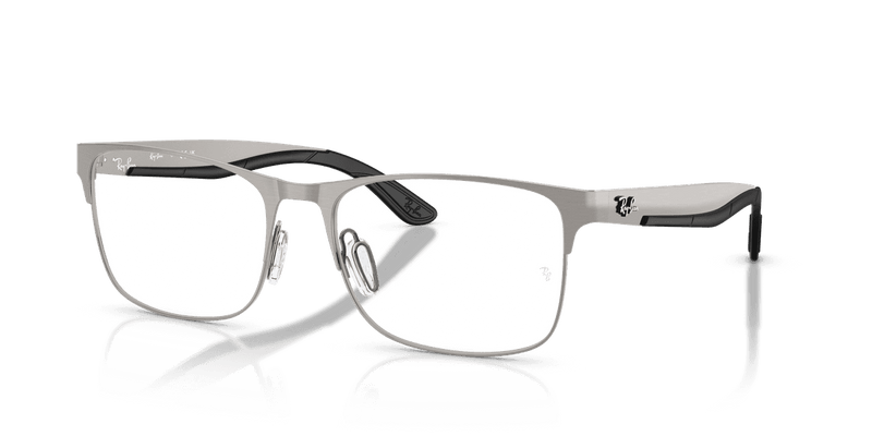 Ray-Ban RX7550 in Gunmetal / Clear (3214) (3214) - Alternate View