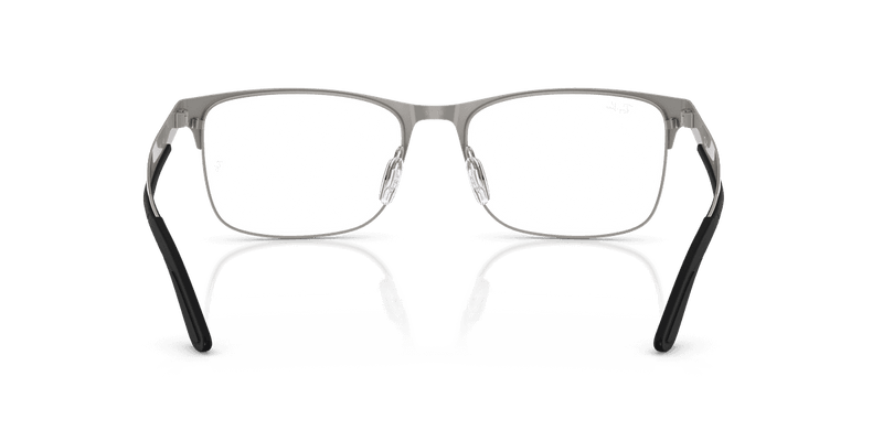 Ray-Ban RX7550 in Gunmetal / Clear (3214) (3214) - Alternate View