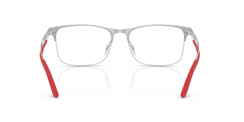 Ray-Ban RX7550 in Silver / Clear (3219) - Alternate View