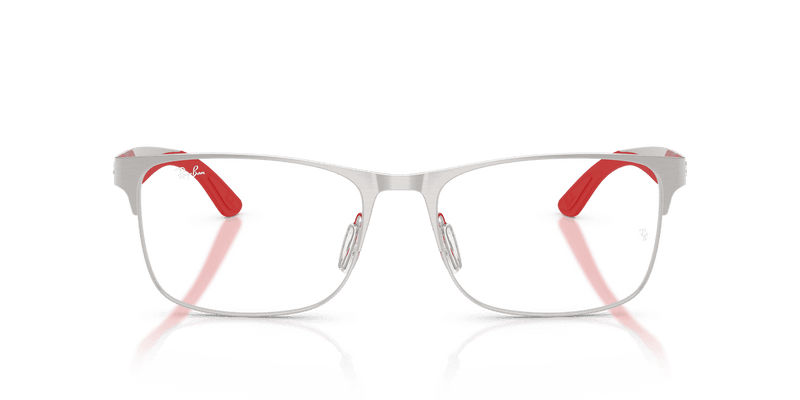 Ray-Ban RX7550 in Silver / Clear (3219) - Alternate View