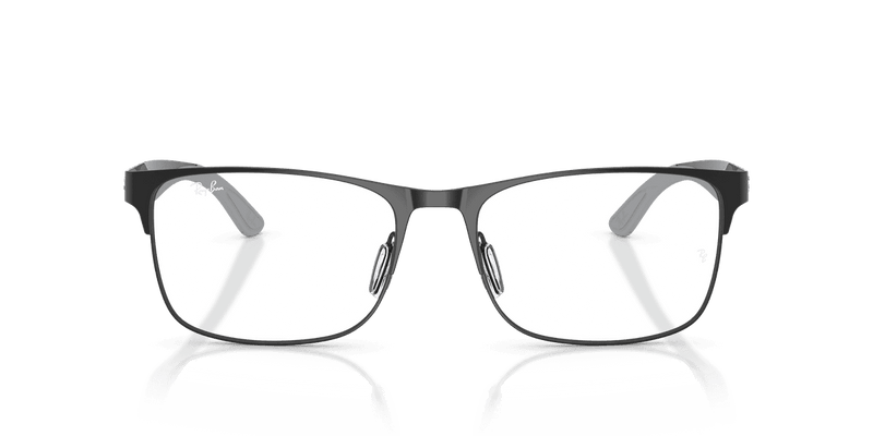 Ray-Ban RX7550 in Black / Clear (3222) - Alternate View