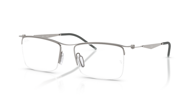 Ray-Ban RX7554 in Gunmetal - Front View
