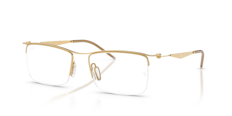 Ray-Ban RX7554 in Gold - Alternate View