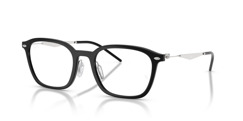 Ray-Ban RX7555 in Black - Front View