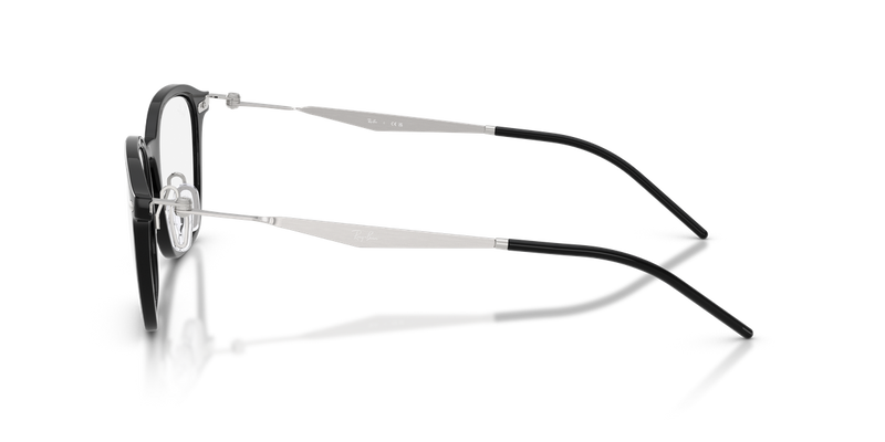 Ray-Ban RX7555 in Black - Back View