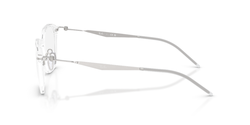 Ray-Ban RX7555 in Transparent - Alternate View