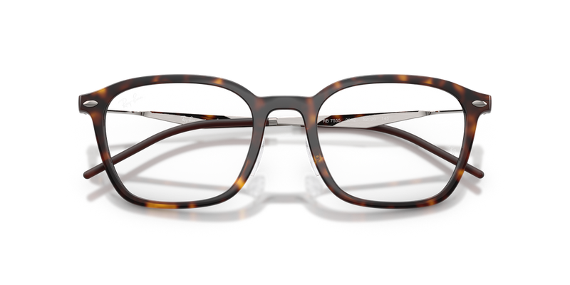 Ray-Ban RX7555 in Havana - Alternate View
