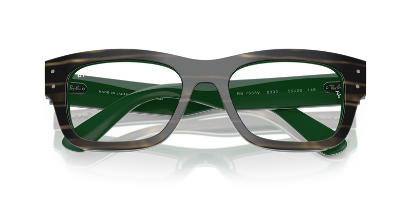 Ray-Ban JOSEPH in Striped Green On Green - Alternate View