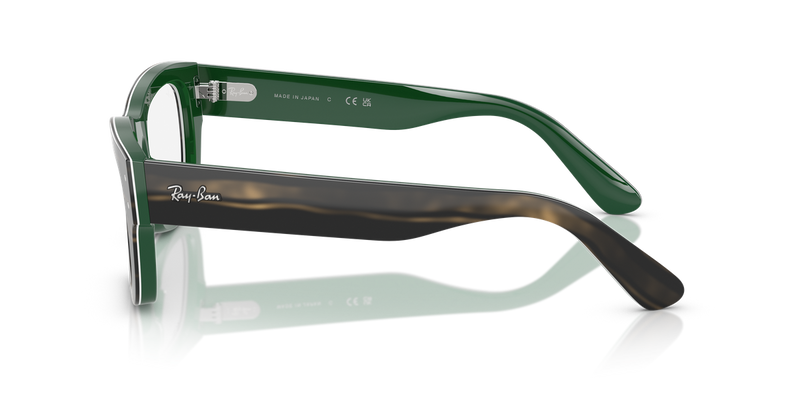 Ray-Ban JOSEPH in Striped Green On Green - Alternate View