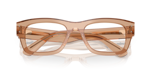 Transparent Light Brown / Clear (8553)