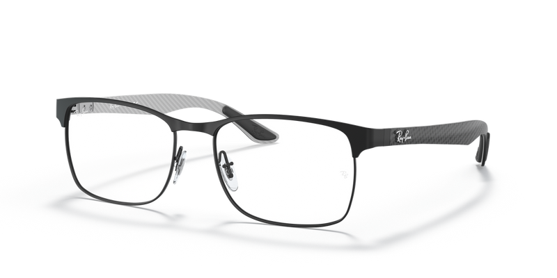 Ray-Ban RX8416 in Black On Gunmetal / Clear (2916) - Alternate View