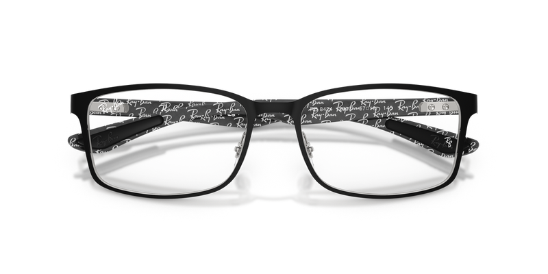 Ray-Ban RX8424 in Matte Black & Silver - Alternate View