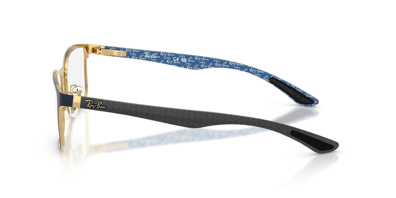 Ray-Ban RX8424 in Blue & Arista Gold - Alternate View