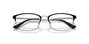 Black On Silver / Clear (1235)