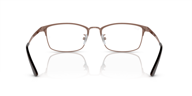 Ray-Ban RX8772D in Brown On Copper / Clear (1240) - Alternate View