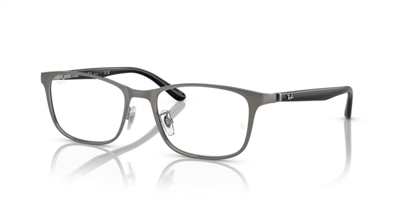 Ray-Ban RX8773D in Gunmetal / Clear (1047) - Front View