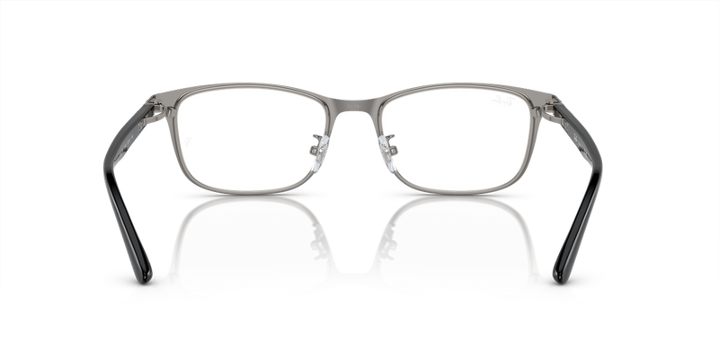 Ray-Ban RX8773D in Gunmetal / Clear (1047) - Temple Detail