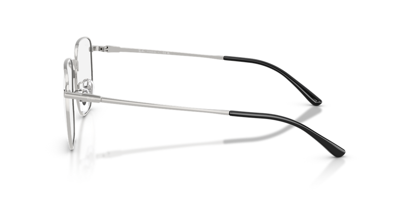 Ray-Ban RX8776D in Silver / Clear (1002) - Back View