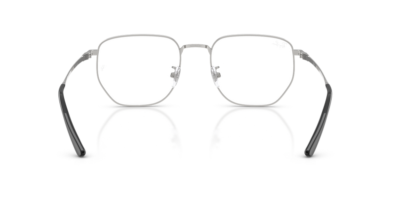 Ray-Ban RX8776D in Silver / Clear (1002) - Temple Detail