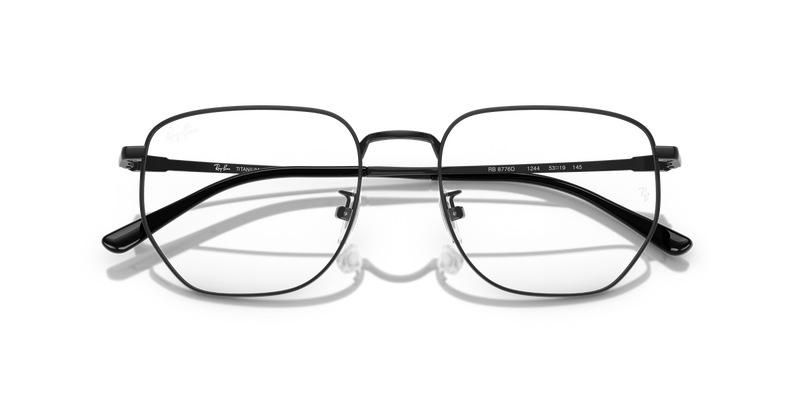 Ray-Ban RX8776D in Black / Clear (1244) - Alternate View