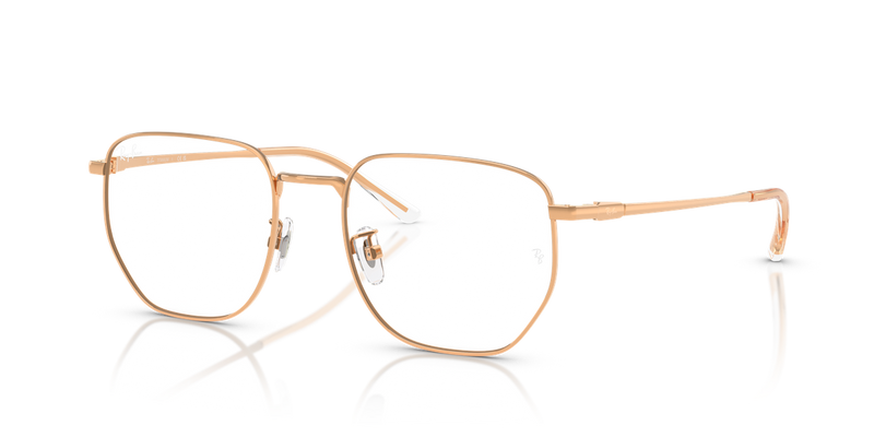 Ray-Ban RX8776D in Rosegold / Clear (1248) - Alternate View