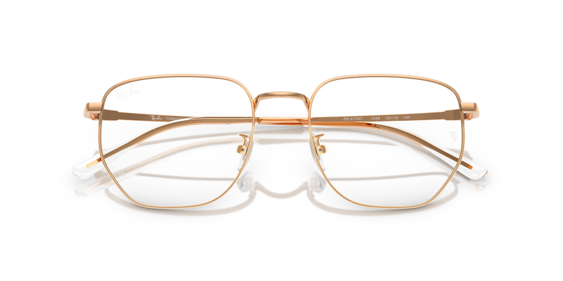 Ray-Ban RX8776D in Rosegold / Clear (1248) - Alternate View