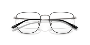 Black On Silver / Clear (1249)