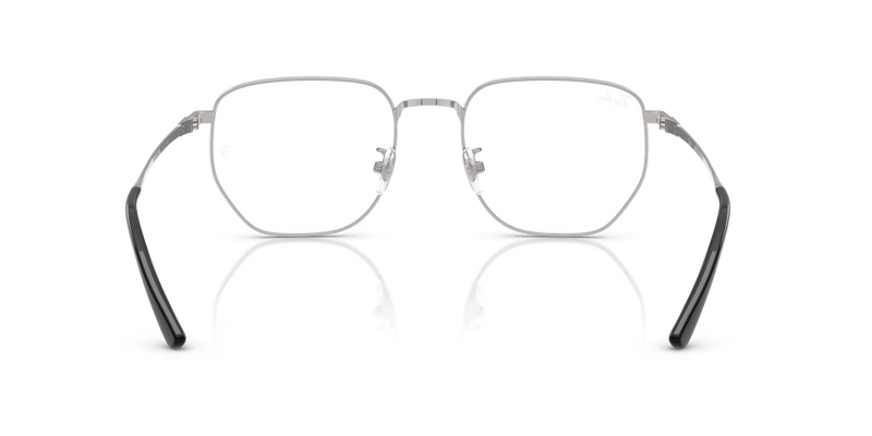 Ray-Ban RX8776D in Black On Silver / Clear (1249) - Alternate View
