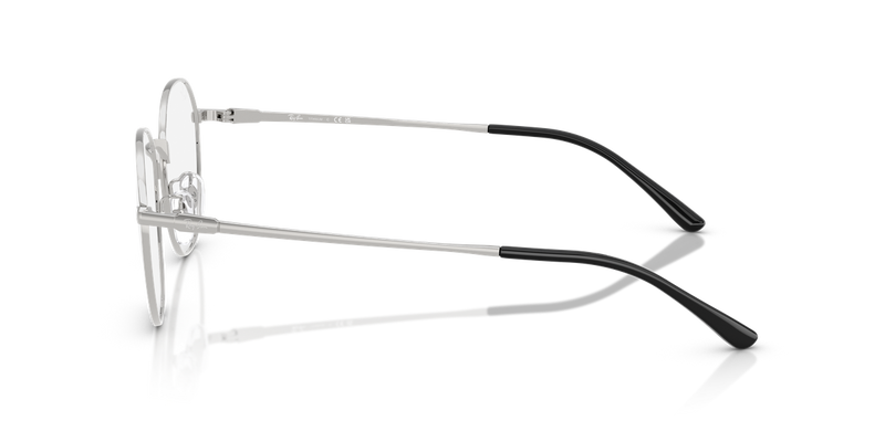 Ray-Ban RX8778D in Silver - Back View