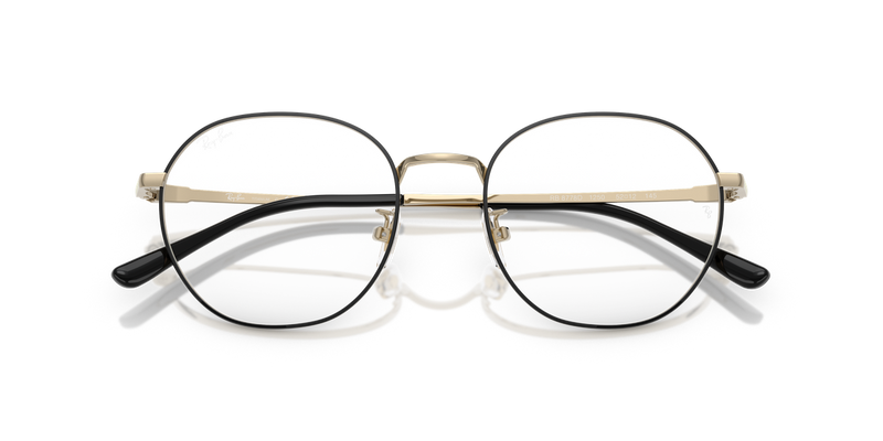 Ray-Ban RX8778D in Black On Gold - Alternate View