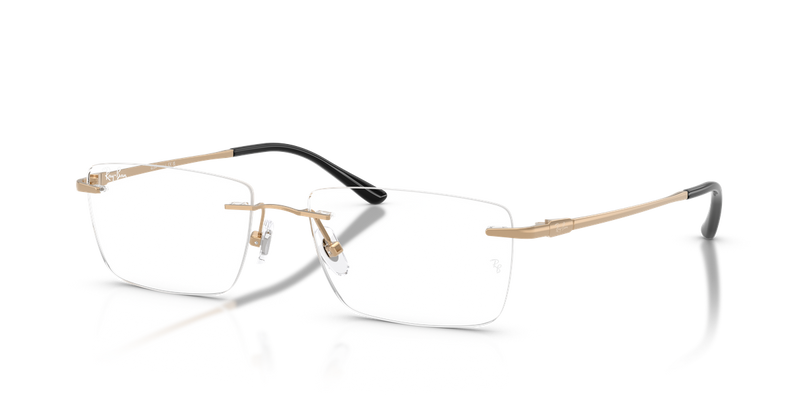 Ray-Ban RX8781D in Rosegold - Front View