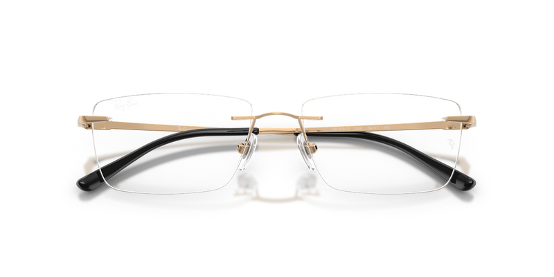 Ray-Ban RX8781D in Rosegold - Side View