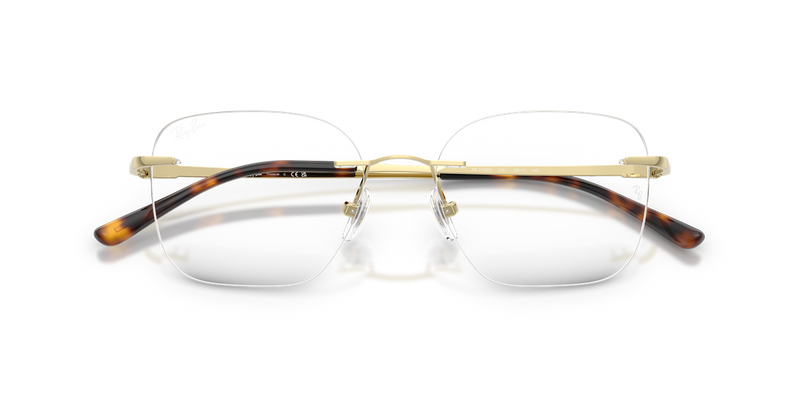 Ray-Ban RX8783D in Light Gold - Alternate View