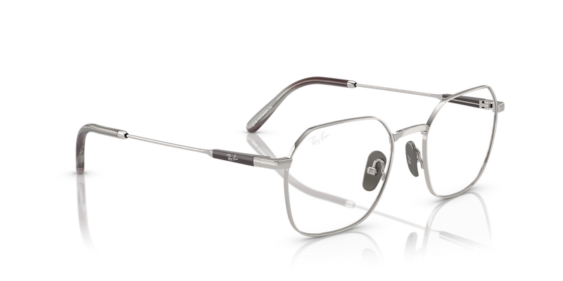 Ray-Ban JIM TITANIUM in Silver - Alternate View