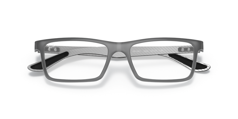 Ray-Ban RX8901 in Grey / Clear (5244) - Side View