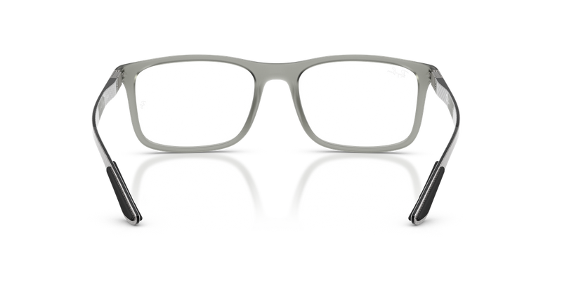 Ray-Ban RX8908 in Matte Transparent Grey / Clear (5244) - Alternate View
