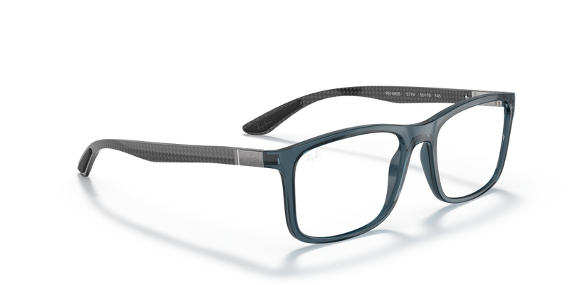 Ray-Ban RX8908 in Transparent Blue / Clear (5719) - Alternate View