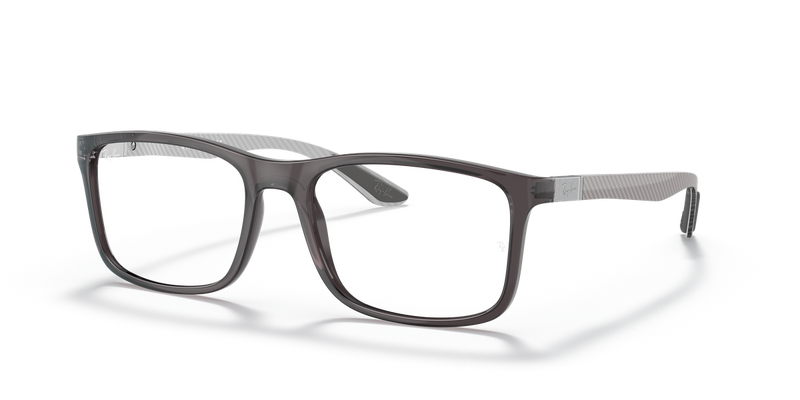 Ray-Ban RX8908 in Transparent Grey / Clear (8061) - Alternate View
