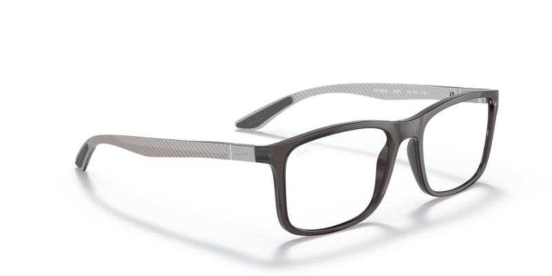 Ray-Ban RX8908 in Transparent Grey / Clear (8061) - Alternate View