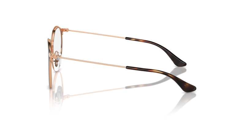 Ray-Ban Youth 0RY1053 in Brown On Rose Gold - Alternate View