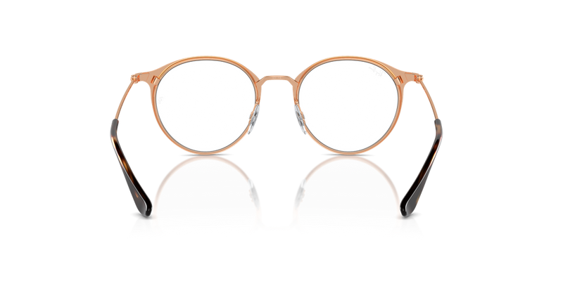 Ray-Ban Youth 0RY1053 in Brown On Rose Gold - Alternate View