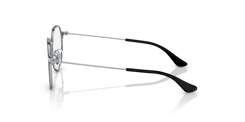 Ray-Ban Youth 0RY1058 in Black On Silver - Back View