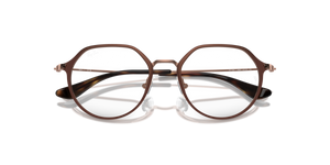 Brown On Rose Gold / Clear (4092)