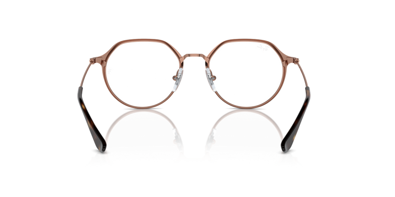 Ray-Ban Youth 0RY1058 in Brown On Rose Gold - Alternate View