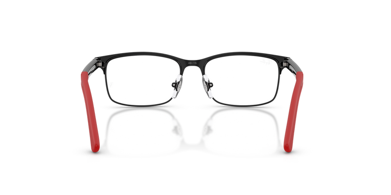 Ray-Ban Youth 0RY1061 in Matte Black On Black - Temple Detail
