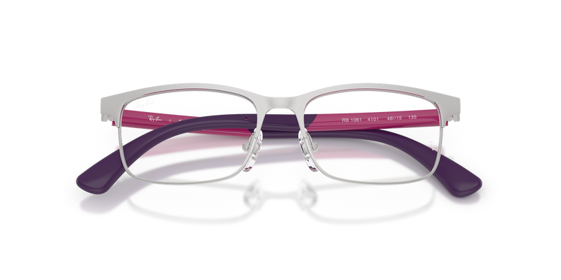 Ray-Ban Youth 0RY1061 in Matte Silver On Silver - Alternate View