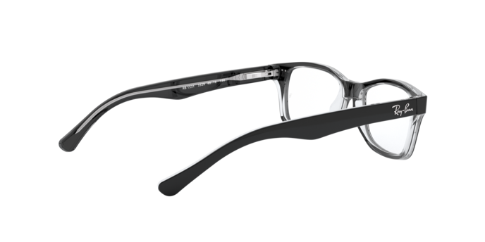 Ray-Ban Youth 0RY1531 in Black On Transparent - Temple Detail