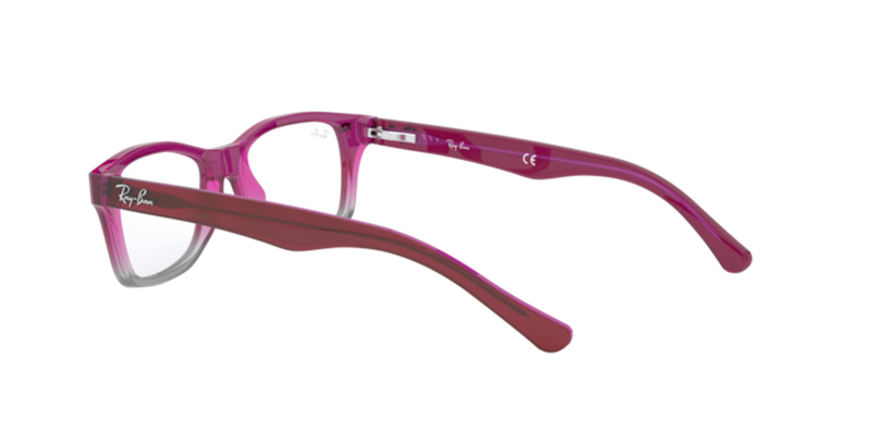 Ray-Ban Youth 0RY1531 in Fuxia On Grey - Alternate View
